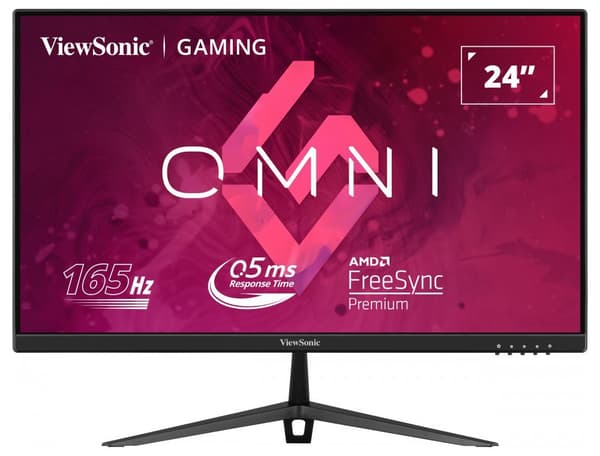 ViewSonic VX2428 OMNI / 24"/ IPS / 16:9/ 1920x1080 / 165Hz/ 0,5ms/ 250cd/m2 / Freesync premium /  2xHDMI / DP  / repro