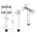 Miniatyrbillede 3 af 5: Neomounts FPMA-D050DBLACK Monitor arm 10-30"