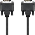 Miniatyrbillede 2 af 4: Goobay DVI-D Full HD-kabel Dual Link, Nikkel DVI-D-stik dual link (24 + 1 ben) > DVI-D-stik dual link (24 + 1 ben), 5 m