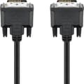 Miniatyrbillede 1 af 4: Goobay DVI-D Full HD-kabel Dual Link, Nikkel DVI-D-stik dual link (24 + 1 ben) > DVI-D-stik dual link (24 + 1 ben), 5 m