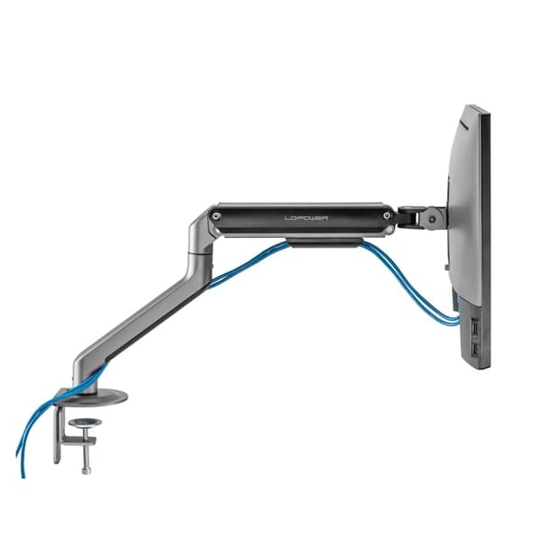 LC-Power LC-EQ-A49B fladskærms bordmontering 124,5 cm (49") sort bord/bænk (LC-EQ-A49B)