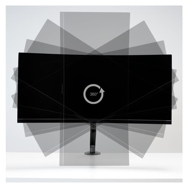 LC-Power LC-EQ-A49B fladskærms bordmontering 124,5 cm (49") sort bord/bænk (LC-EQ-A49B)