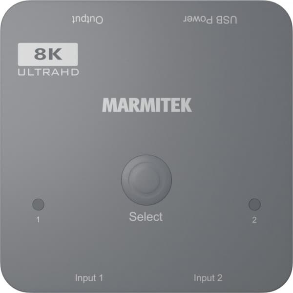 Marmitek Connect 720 8K60 og 4K120 2.1 HDMI-switch