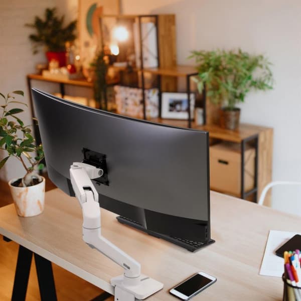 Ergotron HX Desk Monitor Arm- för skrivbordsbruk, vit