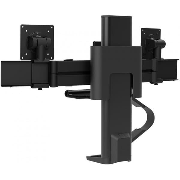 Ergotron Trace Dual -monitorarm för två skärmar, svart