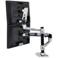 Miniatyrbild 3 av 3: Ergotron LX Arm, förlängning och krage Kit - tilläggshållare till LX Arm-bordsfästet