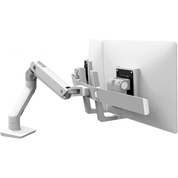Ergotron HX Desk Dual Monitor Arm -monitorarm, vit Vit