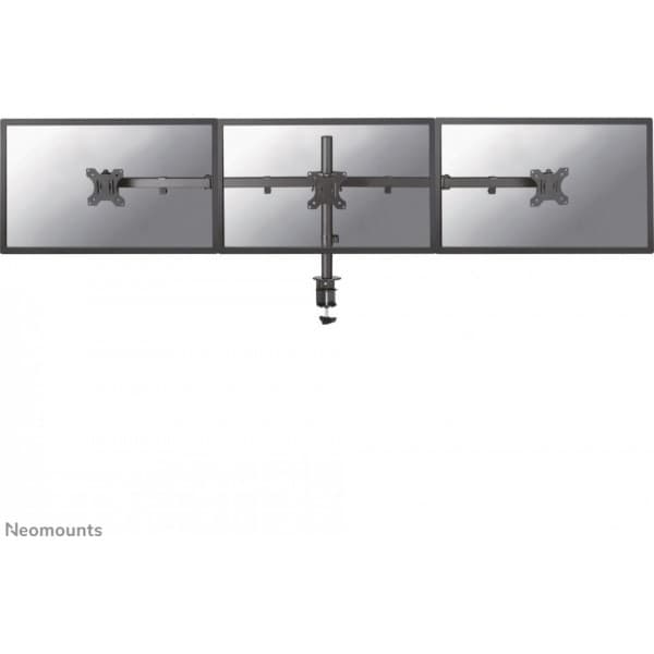 Neomounts FPMA-D550D3 -monitorarm för tre skärmar, svart