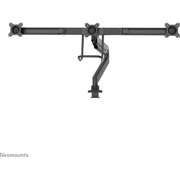 Neomounts NM-D775DX3 -monitorarm för tre skärmar, svart