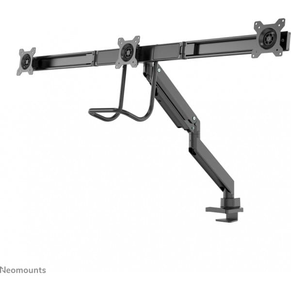 Neomounts NM-D775DX3 -monitorarm för tre skärmar, svart