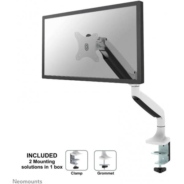 Neomounts by Newstar NM-D750 -monitorarm för skärm 10-32 tum, vit Vit