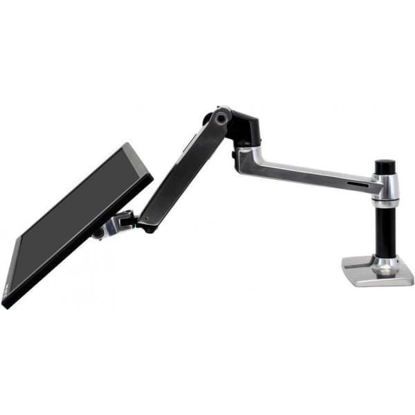 Ergotron LX Skrivbordsfäste - monitorarm, polerad aluminium