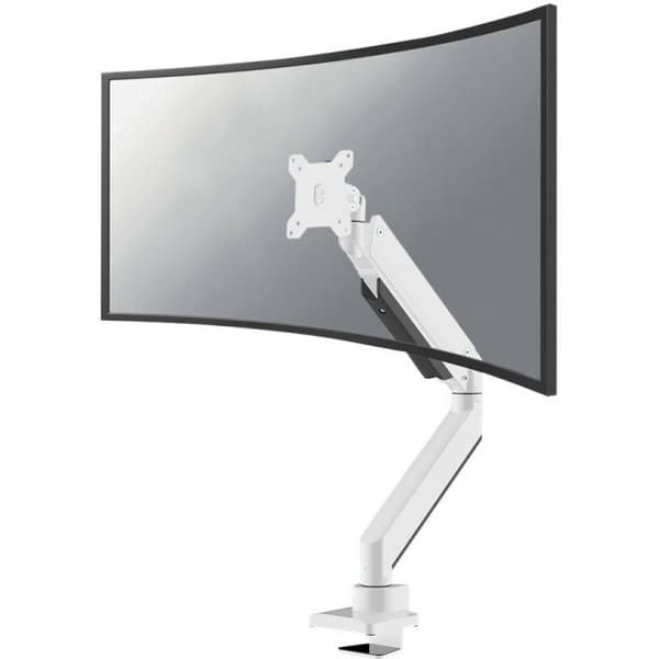 Neomounts NM-D775 Plus -monitorarm, med gasfjäder, vit