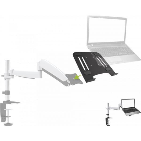 InLine Notebook Mount -lisäosa Vesa 75 -kiinnityksellä