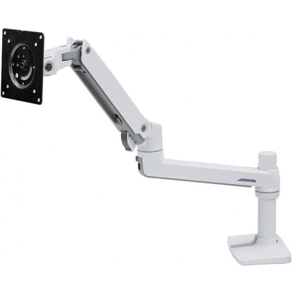 Ergotron LX Desk Monitor Arm -näyttövarsi pöytäkäyttöön, valkoinen