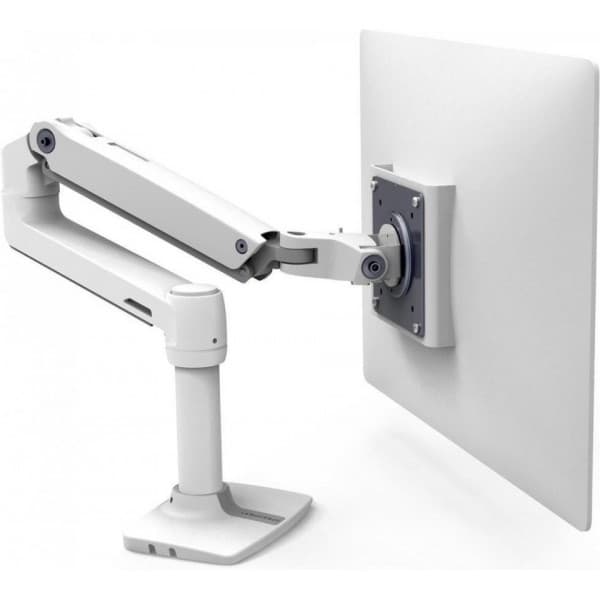 Ergotron LX Desk Monitor Arm -näyttövarsi pöytäkäyttöön, valkoinen Valkoinen