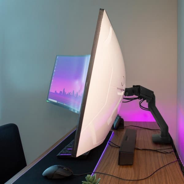 Ergotron HX Monitor Arm G9 -monitorarm, svart