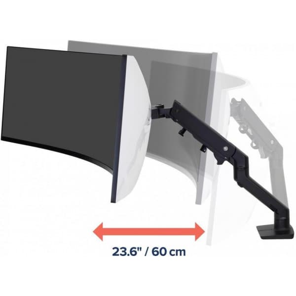 Ergotron HX Monitor Arm G9 -monitorarm, svart