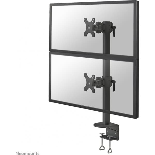 Neomounts by Newstar Full Motion Desk Mount -skrivbordsfäste för två 17-49-tums bukta skärmar