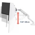 Pikkukuva 3 / 8: Ergotron HX Monitor Arm G9 -monitorivarsi, valkoinen