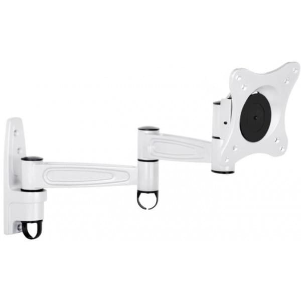 Multibrackets Flexarm III 360 -tv eller bildskärmsväggfäste med arm, vit