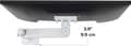 Miniatyrbillede 7 af 8: Ergotron NX series NX MONITOR ARM HVID 86,4 cm (34") Sort - Hvidt bord/bænk (45-669-216)