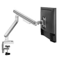 Miniatyrbillede 6 af 11: Ergo Office ER-751 Monitor Skrivebordsmontering Gasfjeder 9 kg Justerbar VESA 75x75 100x100 17" - 32" Hvid Sølv Klemmemontering Enkelarm LED LCD QLED