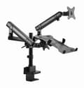 Miniatyrbillede 1 af 9: Gembird MA-DA3-02 skærmbeslag / stativ 81,3 cm (32") skrivebord Sort