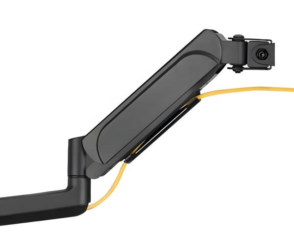 Dubbel bildskärmsmonteringsram, fjäderhållare, HDWR SolidHand-AS02