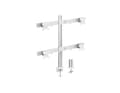 Miniatyrbillede 2 af 11: Bordholder til 4 skærme, quad-arm HDWR SolidHand - CM04