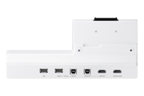 Samsung - Liitäntälaatikko LCD-näytölle - harmaa-valkoinen - Flip Pro WM55B, WM65B