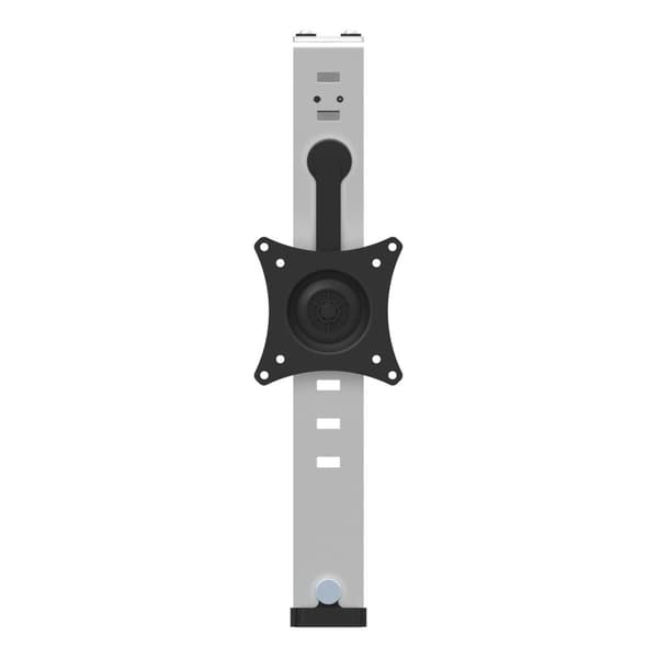StarTech.com skabsskærmbeslag, hængende skærmbeslag til VESA-skærme op til 34" (8 kg), justerbar højde, ergonomisk vægbeslag til lukket arbejdsplads m