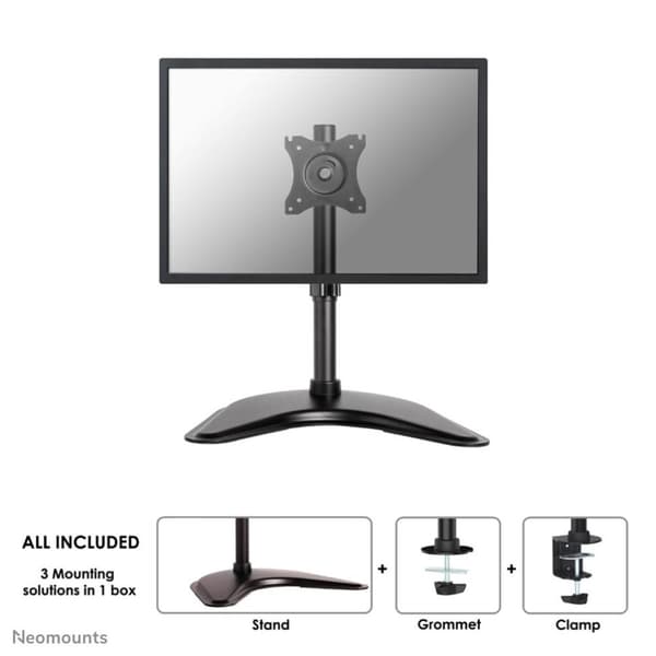 Neomounts fra Newstar Select NM-D335BLACK skærmarm - op til 30" - Sort