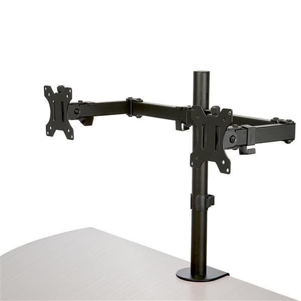 Fægtebord Support Startech ARMDUAL2 Sort