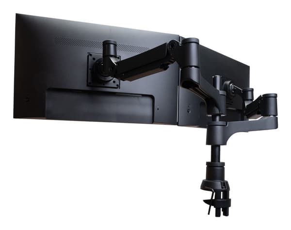 R-Go Tools R-Go Monitorarm 0"-32" 2TFT Maks. 9KG Caparo 4 Gasfjeder sølv
