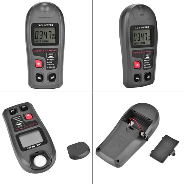 MT-30 Digital Luxmeter LCD Display Ljusmätare Miljötestning Illuminometer