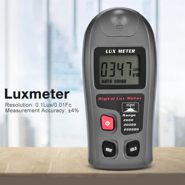 MT-30 Digital Luxmeter LCD Display Ljusmätare Miljötestning Illuminometer