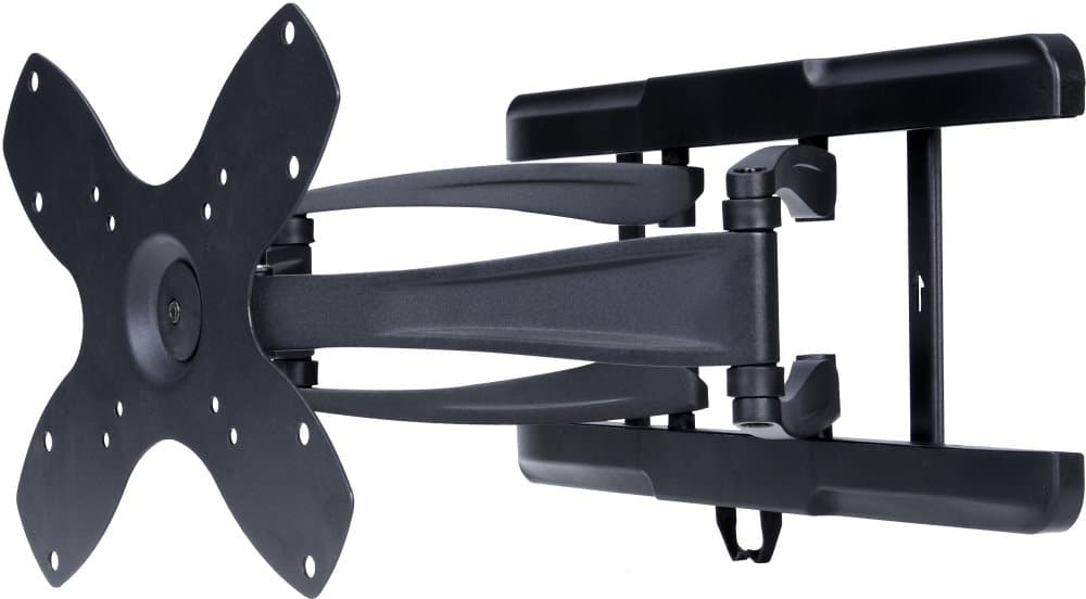 EPZI vægfæste til monitor, max 25kg, VESA, tilt/roterbar, alu, sort