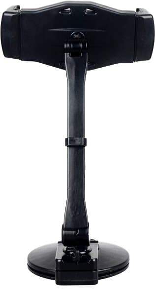 Smartphone and tablet stand with suction cup, 4"-12", 360 degree rotat