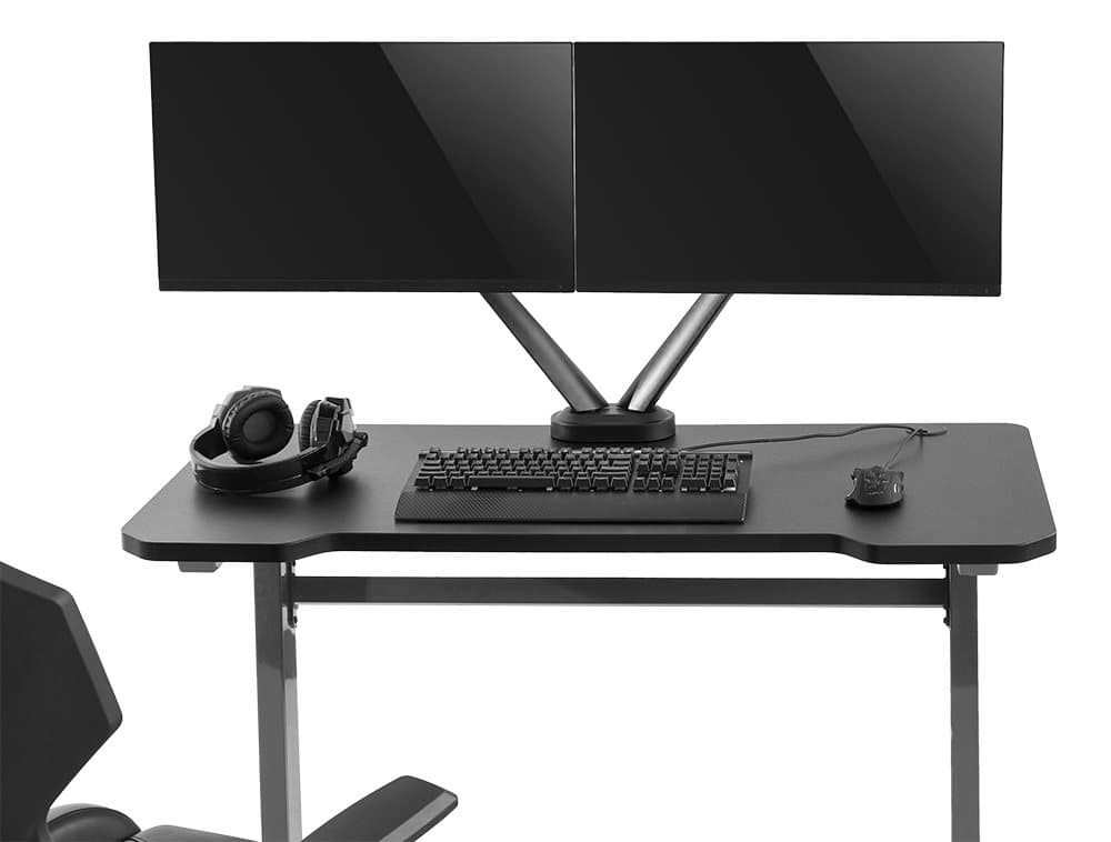 DELTACO Dual Monitors SpringAssisted Pro Gaming Monitor Arm CDON
