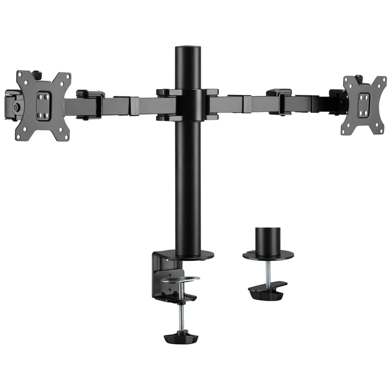 LogiLink Monitorarm dubbel 17-32" 380mm