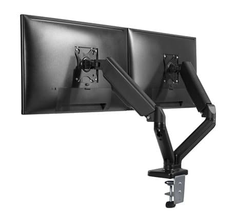 audizio MAD20G Dubbel Monitor arm Gas fylld 17”- 32”