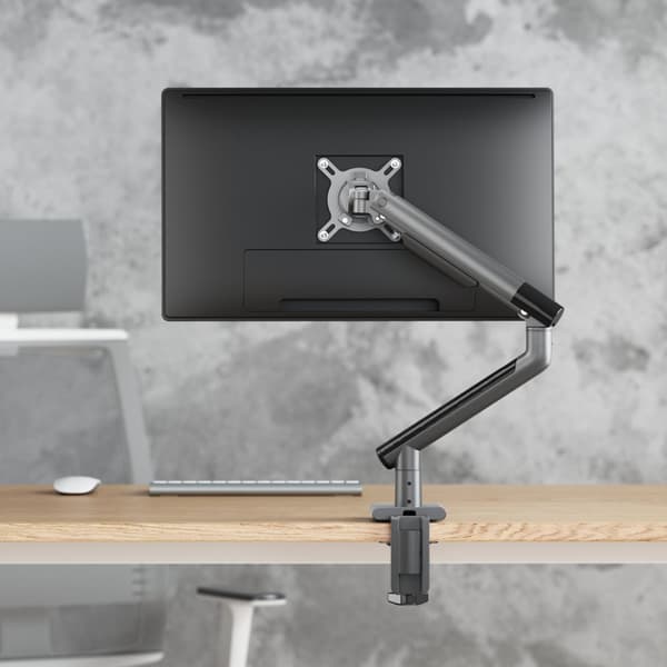 Alterzone Arm One monitorarm af aluminium til 17"-32" skærme, Space grå
