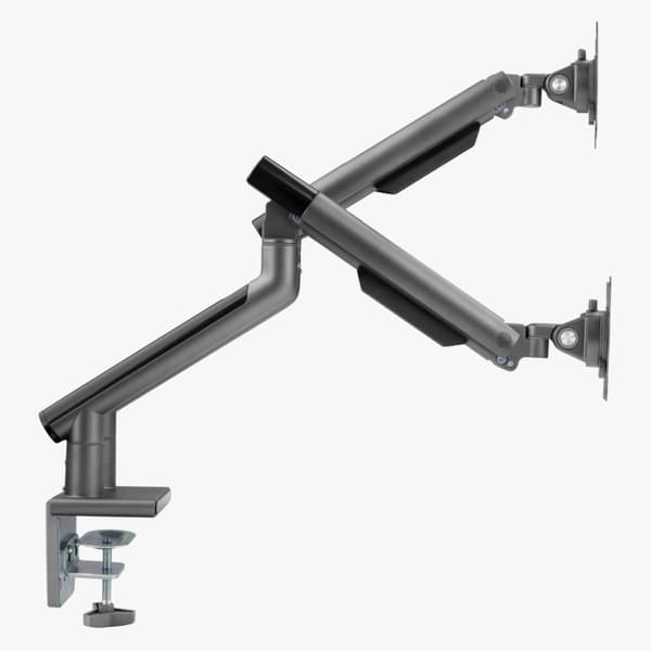 Alterzone Arm Duo alumiininen monitorivarsi kahdelle 17"-32" näytölle, tähtiharmaa