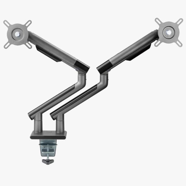 Alterzone Arm Duo alumiininen monitorivarsi kahdelle 17"-32" näytölle, tähtiharmaa