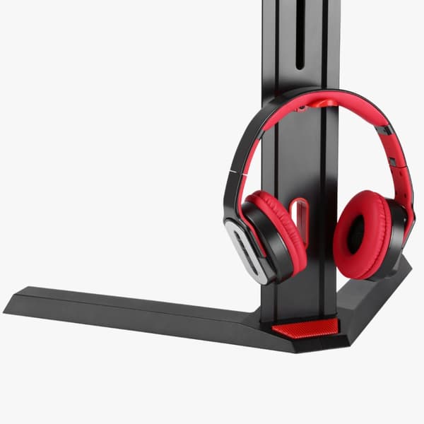 Alterzone Pro Duo gaming monitor stativ til dobbelt 17"-27" skærme, sort