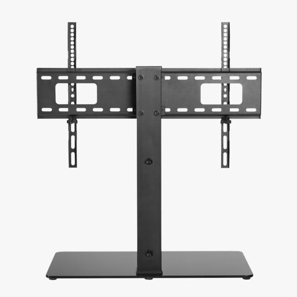 Alterzone Slim 7g Kompakt TV-stativ med glasbase til 37"-70" TV, sort