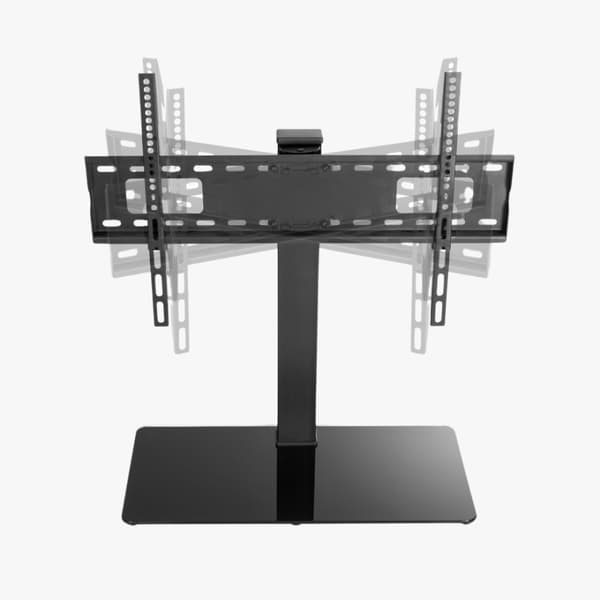 Alterzone Slim 7g Kompakt TV-stativ med glasbase til 37"-70" TV, sort