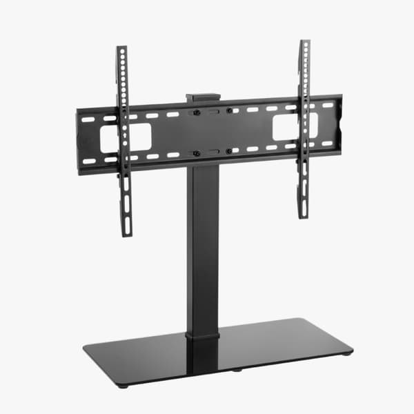 Alterzone Slim 7g Kompakt TV-stativ med glasbase til 37"-70" TV, sort
