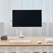 Alterzone Arm One USB monitorarm af aluminium til 17"-32" sk�rme, 2 x 3.0 USB-porte, hvid